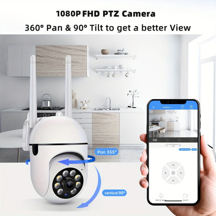 Smart Wi-Fi Camera with Full-Color Night Vision