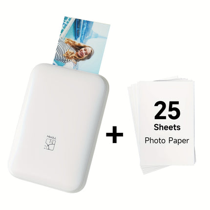 Mini Photo Printer – Wireless, Ink-Free & Travel-Ready