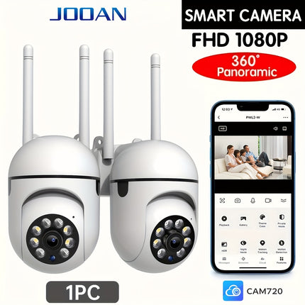 Smart Wi-Fi Camera with Full-Color Night Vision