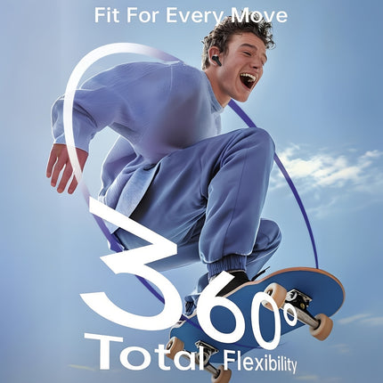 AI Translation Bluetooth Earbuds – Real-Time Voice, Music & More