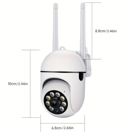 Smart Wi-Fi Camera with Full-Color Night Vision