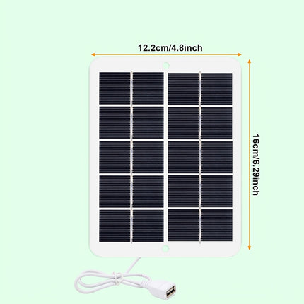 Portable Solar Charger – USB Powered, Compact & Travel-Ready