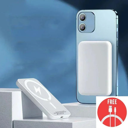 Magnetic Wireless Power Bank – 50000mAh Fast Charge