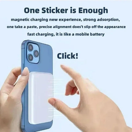 Magnetic Wireless Power Bank – 50000mAh Fast Charge