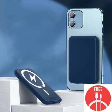 Magnetic Wireless Power Bank – 50000mAh Fast Charge