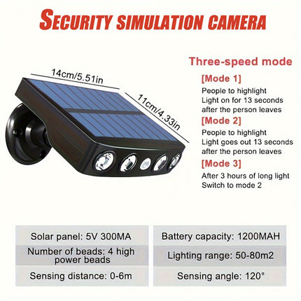 Solar Motion Sensor Light – Smart Safety for Outdoors