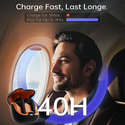 AI Translation Bluetooth Earbuds – Real-Time Voice, Music & More