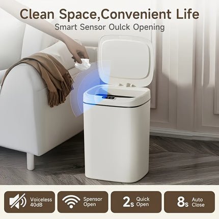 Smart Trash Can – Silent, Odor-Proof & Space-Smart