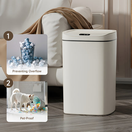 Smart Trash Can – Silent, Odor-Proof & Space-Smart