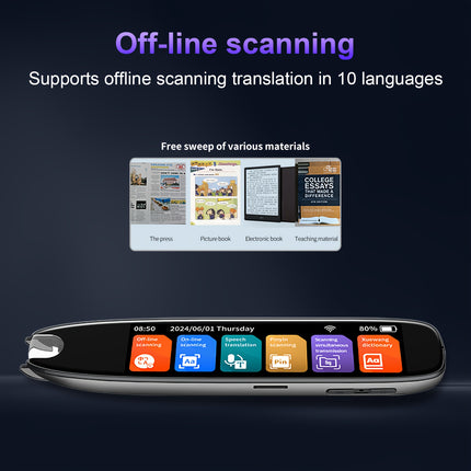 Smart Translation Pen – Scan, Translate & Speak Instantly